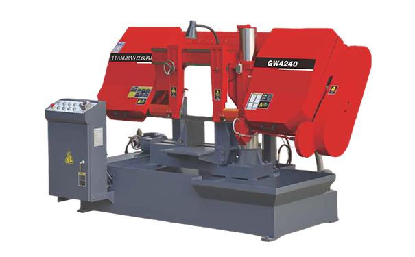 古镇镇GW4240双柱卧式带锯床